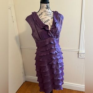 Royal Purple -cocktail dress